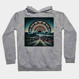 psychedelic sun Hoodie